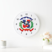 Dominicaanse Republiek - Zegel - vlag - symbool Grote Klok (Huis)