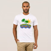 Dominicaanse staat van shirt - kies stijl (Voorkant volledig)