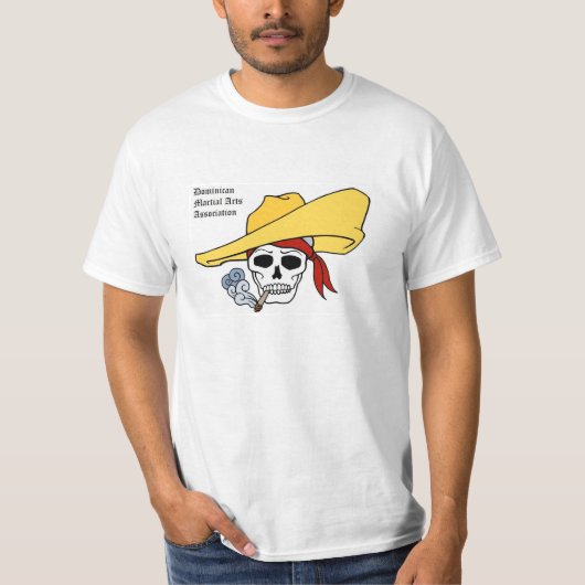 Dominicaanse vereniging voor koopkunst t-shirt (Voorkant)