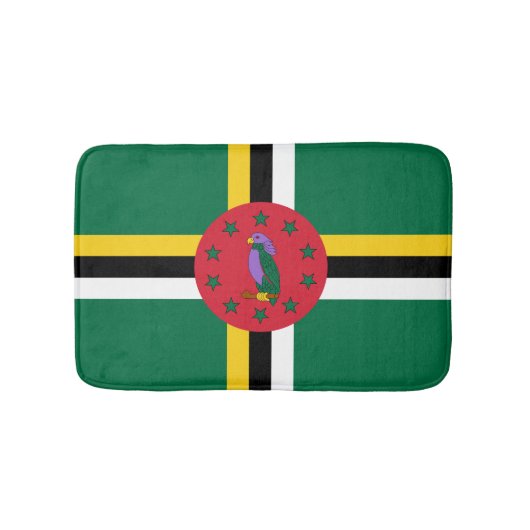 Dominicaanse vlag badmat (Voorkant)