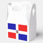 Dominicaanse vlag bedankdoosjes (Geopend)