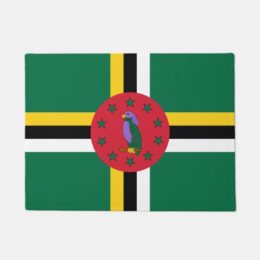 Dominicaanse vlag deurmat (Voorkant)