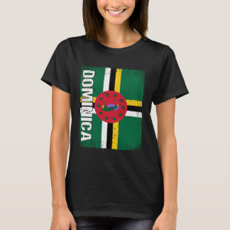 Dominicaanse vlag Dominica T-shirt