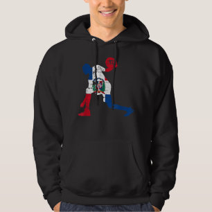 Dominicaanse vlag — Dominicaanse Republiek Bas Hoodie