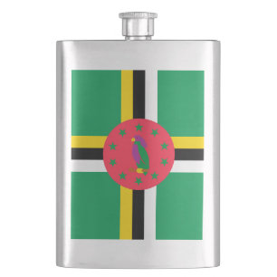 Dominicaanse vlag flacon