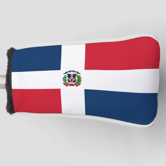 Dominicaanse vlag golfheadcover (Voorkant)