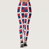 Dominicaanse vlag leggings (Achterkant)