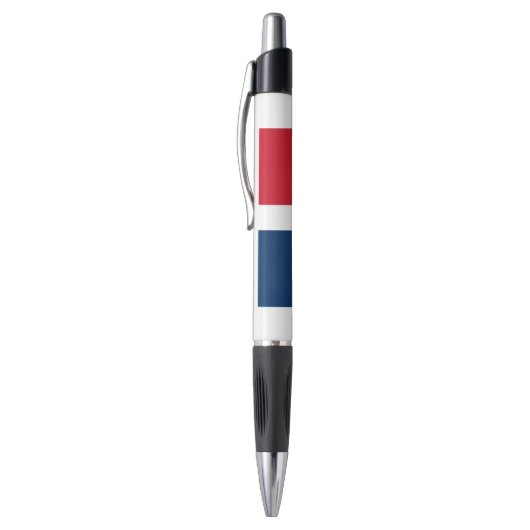 Dominicaanse vlag pen (Top (Verticaal))