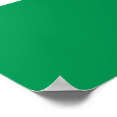 Dominicaanse vlag poster (Hoek)
