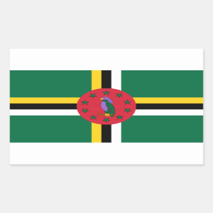Dominicaanse vlag Stickers