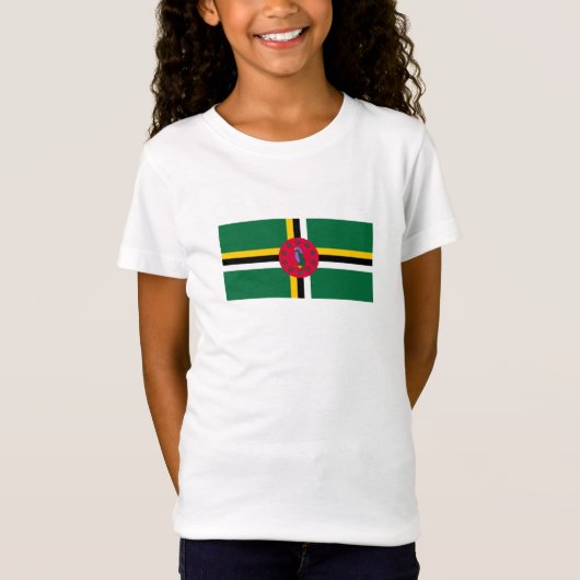 Dominicaanse vlag t-shirt (Voorkant)