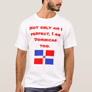 Dominicaanse vlag t-shirt