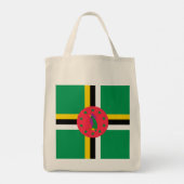 Dominicaanse vlag tote bag (Achterkant)