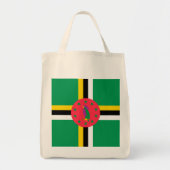 Dominicaanse vlag tote bag (Voorkant)