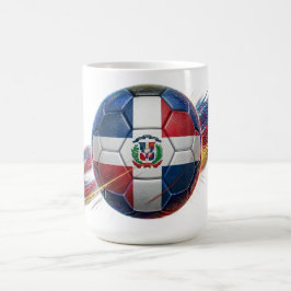 Dominicaanse voetbal | Stadionklaar | Fanuitrustin Koffiemok