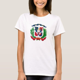 Dominicaanse wapenschild t-shirt