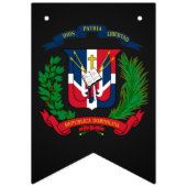 Dominicaanse wapenschild vlaggetjes (Eerste vlag)
