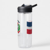 Dominicaanse wapenstilstand, vlag, Dominicaanse Re Waterfles (Links)