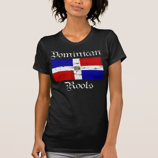 Dominicaanse wortels t-shirt (Voorkant)
