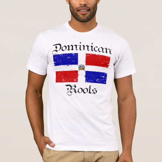 Dominicaanse wortels t-shirt (Voorkant)