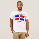 Dominicaanse wortels t-shirt (Voorkant volledig)