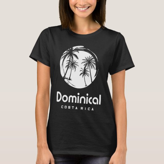 Dominical Costa Rica T-shirt (Voorkant)