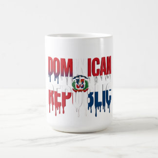 Dominican Drip Text | Caribbean Flag Design | Fan  Koffiemok