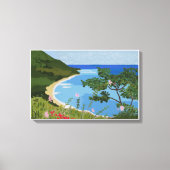dominican landscape canvas afdruk (Voorkant)