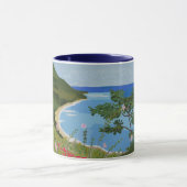 Dominican landscape mok (Midden)