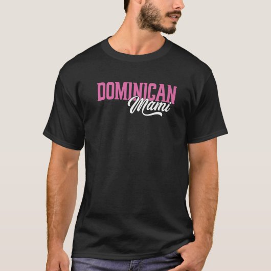 Dominican Mami Latina Mami Spain Moeder Espanol T-shirt (Voorkant)