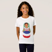 Dominican Matryoshka Girls' T-shirt (Voorkant volledig)