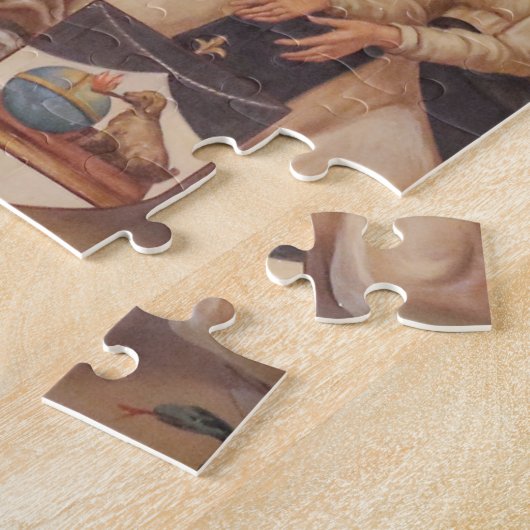 Dominican Puzzle Legpuzzel (Zijkant)