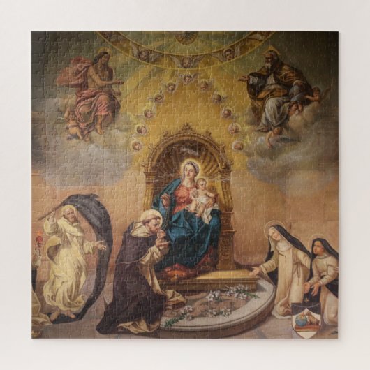 Dominican Puzzle Legpuzzel (Verticaal)