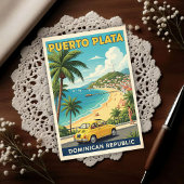 Dominican Republic: 1960s Travel Briefkaart