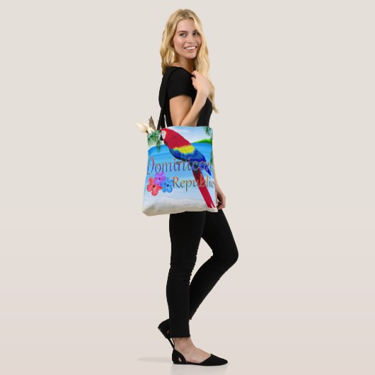 Dominican Republic Beach Tote Bag (Op model)