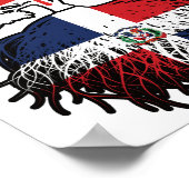 Dominican Republic Dominican Canadian Canada Tree Poster (Hoek)