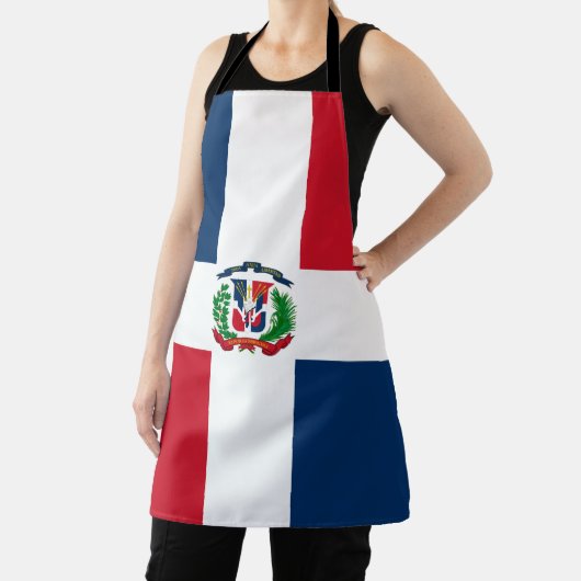 Dominican Republic flag All-Over Print Apron Schort (Insitu)