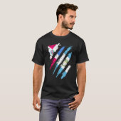 Dominican Republic Flag Guatemala Grown Country St T-shirt (Voorkant volledig)