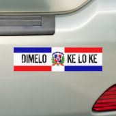 DOMINICAN STICKER (Op auto)