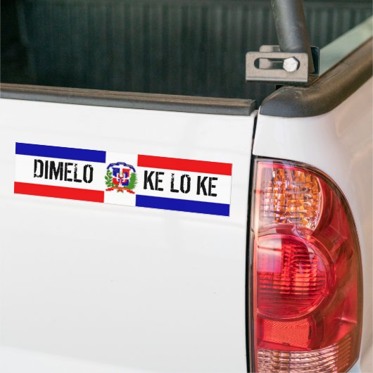 DOMINICAN STICKER (Op Truck)