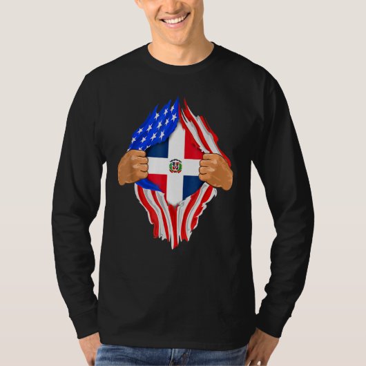 Dominicana Dominican Girl Republica Dominicana Rep T-shirt (Voorkant)