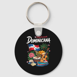 Dominicana Outfit Idee Voor Vrouwen Sleutelhanger