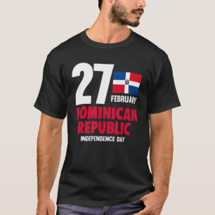 Dominicana Pride Independence Day Dominicaanse Rep T-shirt
