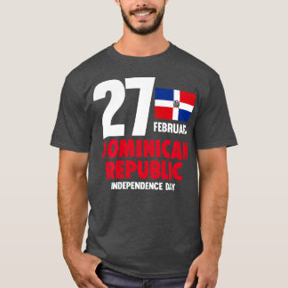 Dominicana Pride Independence Day Dominicaanse Rep T-shirt