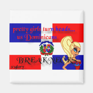 Dominicanen breken hals vierkante magneet