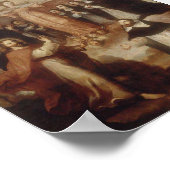 Dominicanen onder onze Lady's Mantle Poster (Hoek)