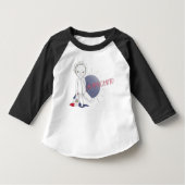 Dominicanito Raglan Shirt (Voorkant)