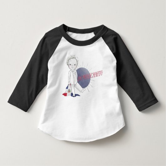 Dominicanito Raglan Shirt (Voorkant)