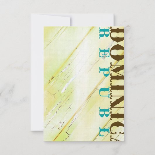 DOMINICANSE REPUBLIEK RSVP (Achterkant)