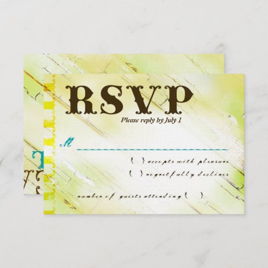 DOMINICANSE REPUBLIEK RSVP (Voorkant / Achterkant)